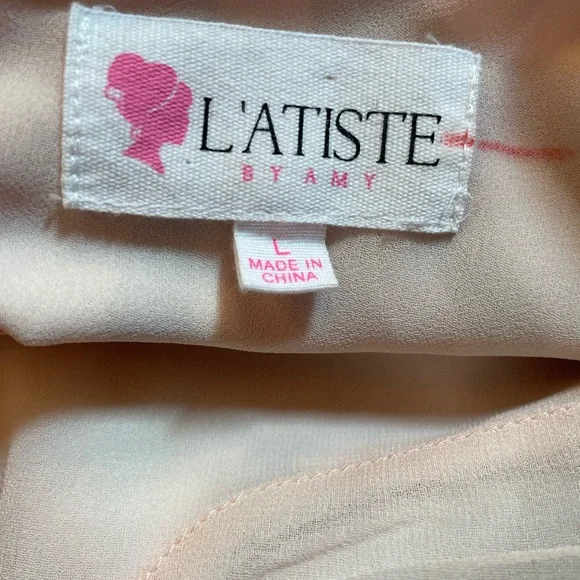 L’Atiste Tiered Into The Garden Dress - Picture 7 of 8